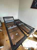 Auping tweepersoonsbed evt inclusief matrassen, Huis en Inrichting, Ophalen, Zwart, Tweepersoons, 200 cm