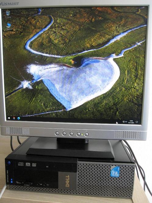 Dell Optiplex 980 - i5 - Win10 Pro - Yüsmart monitor etc., Computers en Software, Desktop Pc's, Gebruikt, 3 tot 4 Ghz, HDD, 8 GB