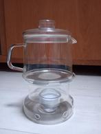 Glazen theekan met theelicht van DE 500ml, Ophalen, Glas, Overige stijlen, Glas of Glazen