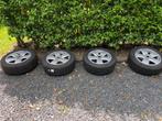 Lichtmetalen velgen met winterbanden MINI, Auto-onderdelen, Banden en Velgen, Ophalen, Gebruikt, 16 inch, Banden en Velgen