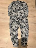 Onesie, zebrapriny maat S/M, Ophalen of Verzenden, Gebruikt, Jongen of Meisje