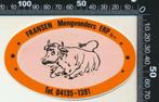 Sticker: Fransen Mengvoeders - Erp (5), Verzenden, Zo goed als nieuw, Bedrijf of Vereniging