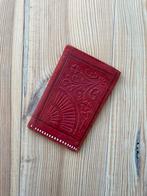 Leren Portemonnee / Portefeuille met motief, Overige merken, Gebruikt, Ophalen of Verzenden, Leer
