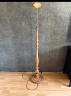 Antieke houten brocante lampenvoet van Wortmann & Filz, Antiek en Kunst, Antiek | Lampen, Ophalen