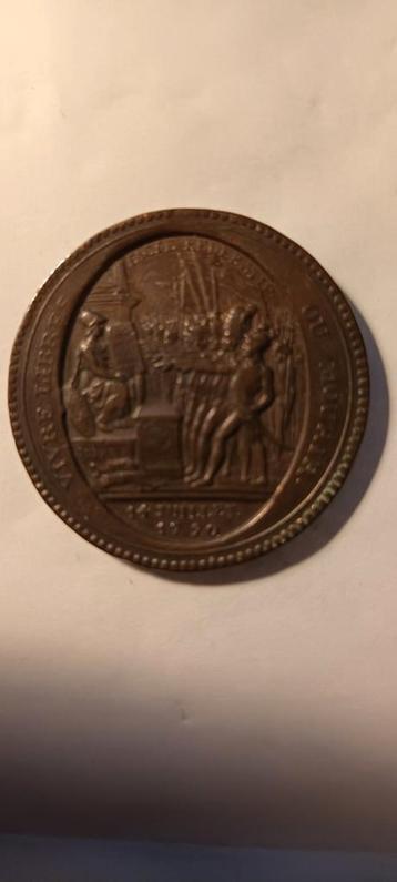 Oude Franse munt 1792 beschikbaar voor biedingen