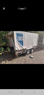Te koop dichte aanhanger merk Henra, Auto diversen, Aanhangers en Bagagewagens, Ophalen, Gebruikt