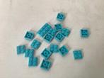 Lego plaat 2x2 licht blauw, Ophalen of Verzenden, Gebruikt, Losse stenen, Lego
