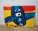 Herman Brood Canvas Vliegtuig, Antiek en Kunst, Kunst | Schilderijen | Modern, Ophalen