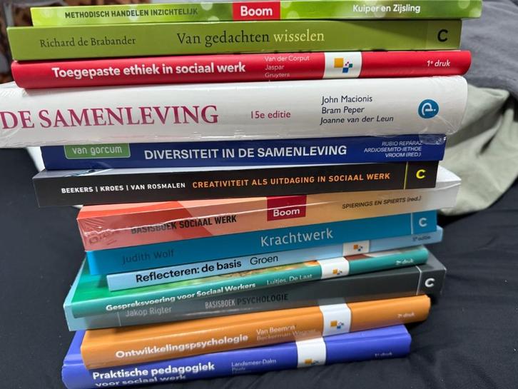 Schoolboeken 1e jaar Hbo social work, Boeken, Schoolboeken, Zo goed als nieuw, Overige niveaus, Ophalen of Verzenden