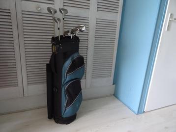 GOLFSET LINKSHANDIG GOLFSET (TAS & VOLLEDIGE SET CLUBS) beschikbaar voor biedingen