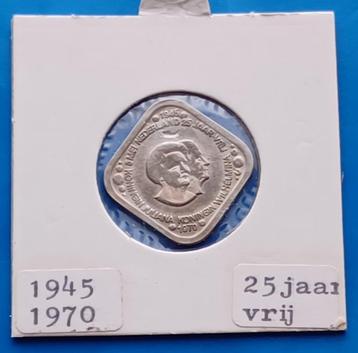 5 cent penning 1979 - 5 MEI NEDERLAND 25 JAAR VRIJ UNC 5 cen beschikbaar voor biedingen