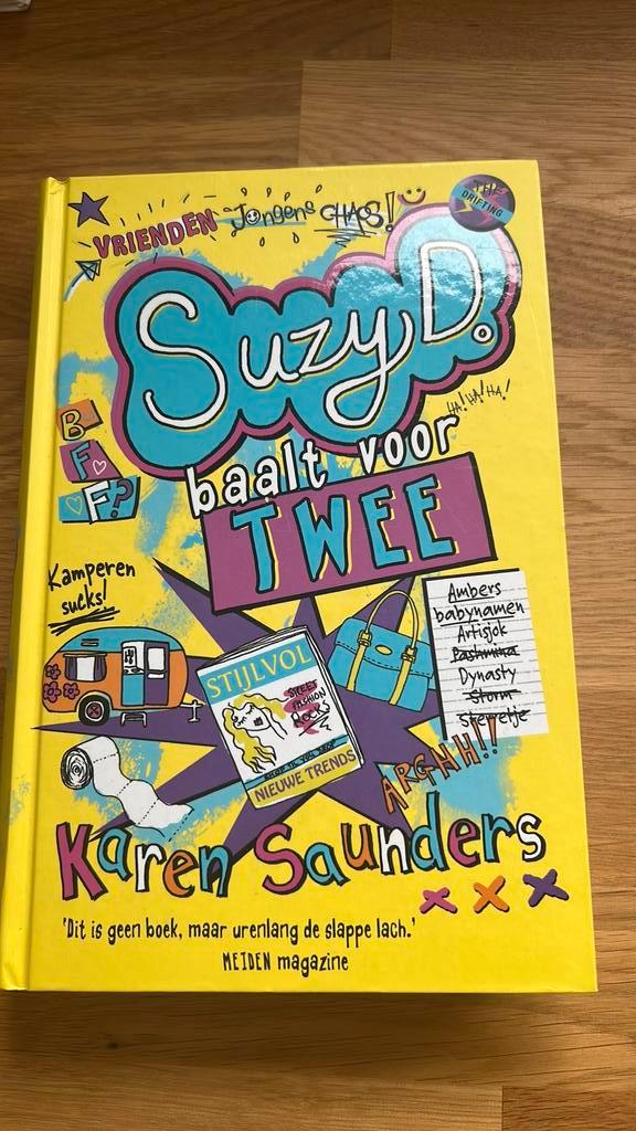 Karen Saunders - Suzy D., drie boeken, Boeken, Kinderboeken | Jeugd | 10 tot 12 jaar, Zo goed als nieuw, Ophalen of Verzenden