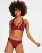 Hunkemöller bikini Golfen Rings wine 75E/ M beugel, Nieuw, Ophalen of Verzenden, Bikini, Hunkemöller