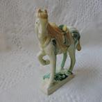 Vintage Chinees beeld Tang paard wit 13,5 cm gemerkt, Ophalen of Verzenden