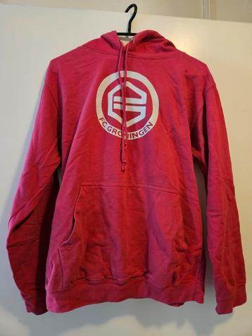Roze FC Groningen hoodie maat S beschikbaar voor biedingen