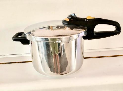 Snelkookpan  splendid, Huis en Inrichting, Keuken | Potten en Pannen, Zo goed als nieuw, Rvs, Ophalen of Verzenden