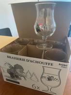 6x La Chouffe bierglas nieuw in doos, Verzamelen, Glas en Borrelglaasjes, Nieuw, Ophalen, Bierglas