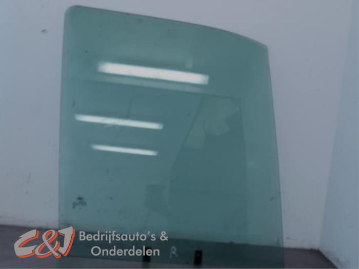 Portierruit 2Deurs rechts van een Ford Transit Connect, Auto-onderdelen, Ruiten en Toebehoren, Ford, Gebruikt, 3 maanden garantie