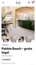 PVC Click, Floorify Pebble beach XL F030 (grijs) 10,8m2, Doe-het-zelf en Verbouw, Vloerdelen en Plavuizen, Ophalen, 50 tot 150 cm