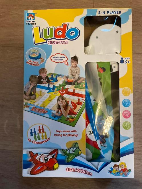 Ludo groot bordspel, Hobby en Vrije tijd, Gezelschapsspellen | Overige, Zo goed als nieuw, Ophalen of Verzenden