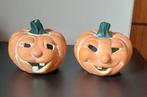 Halloween Pompoen Waxinelichthouders Set, Huis en Inrichting, Woonaccessoires | Kandelaars en Kaarsen, Ophalen, Overige materialen