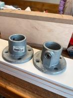 Voetplaat 33mm rond - 10c, Doe-het-zelf en Verbouw, Ophalen, Nieuw, IJzer, Overige typen