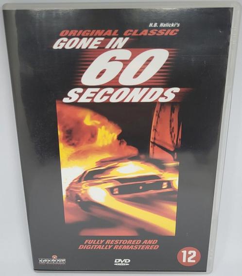 H.B. Halicki's Gone In 60 Seconds -Original Classic- DVD, Cd's en Dvd's, Dvd's | Actie, Gebruikt, Actie, Vanaf 12 jaar, Ophalen of Verzenden
