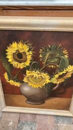 Mooi oud schilderij op doek gesinjeert, Antiek en Kunst, Kunst | Schilderijen | Klassiek, Ophalen