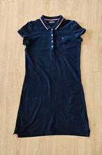 Tommy Hilfiger Donkerblauwe Polo Jurk Mt 176, Ophalen of Verzenden, Zo goed als nieuw, Meisje, Jurk of Rok