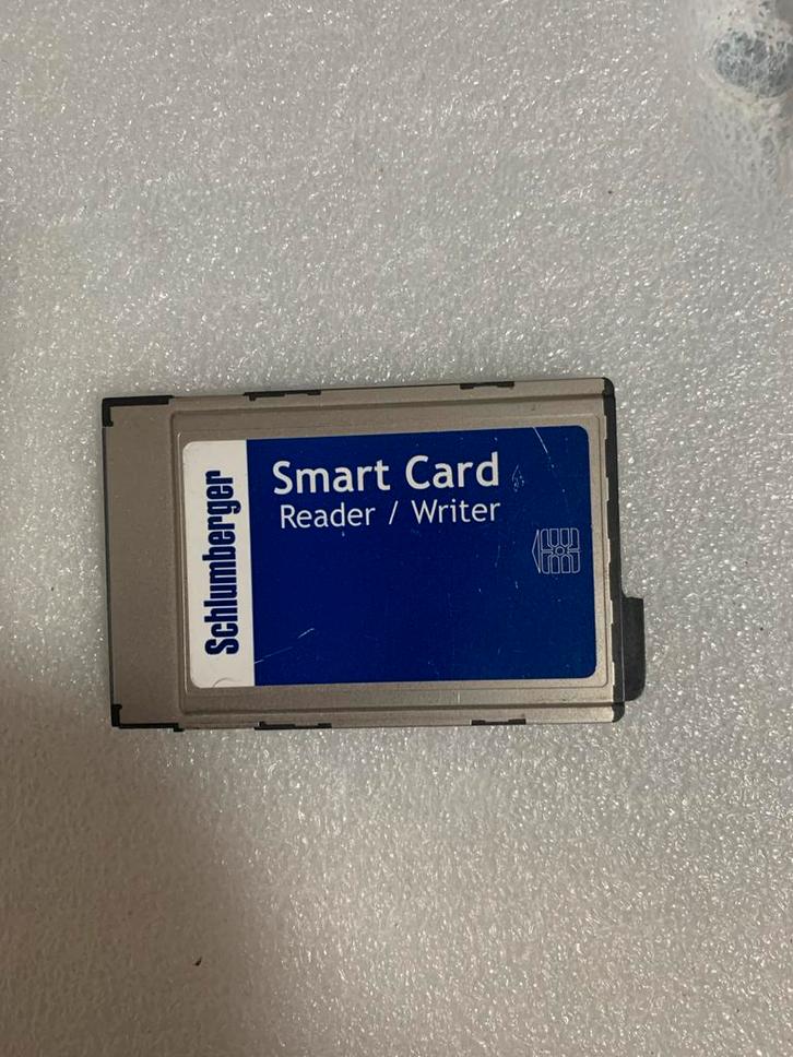 Schlumberger Smart Card Reader/Writer, Computers en Software, Geheugenkaartlezers, Gebruikt, Ophalen of Verzenden