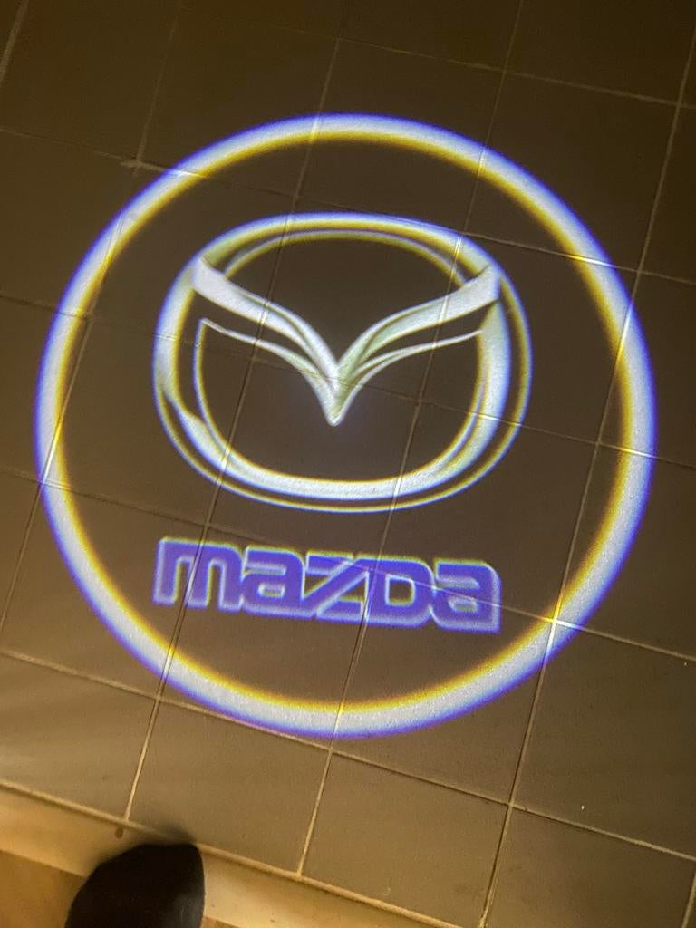 Welkomstlicht Mazda - Logo Projector 4 stuks, Auto-onderdelen, Ophalen of Verzenden, Nieuw, Mazda