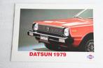 Folder Datsun modellenoverzicht (1979) (7), Boeken, Auto's | Folders en Tijdschriften, Nieuw, Overige merken, Ophalen of Verzenden