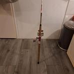 Vintage/antieke hengel-molen D.A.M vis set., Ophalen of Verzenden, Zo goed als nieuw, Molen