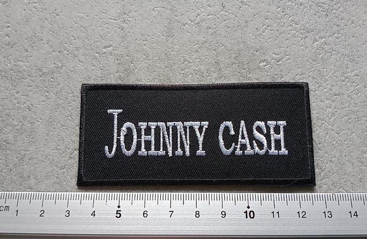 JOHNNY CASH PATCH C178 NIEUW OPNAAIEMBLEEM, Verzamelen, Muziek, Artiesten en Beroemdheden, Nieuw, Kleding, Verzenden