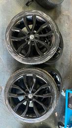 20 inch zwarte velgen VW Tiguan R-line, Auto-onderdelen, Banden en Velgen, Ophalen, Gebruikt, 255 mm, Banden en Velgen