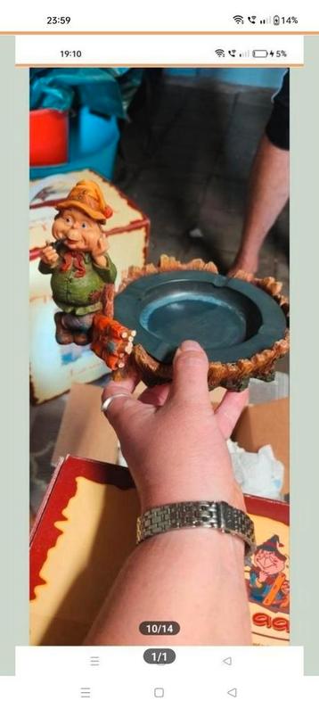 Efteling Laaf Asbak & Laaf Lapper in Doos beschikbaar voor biedingen