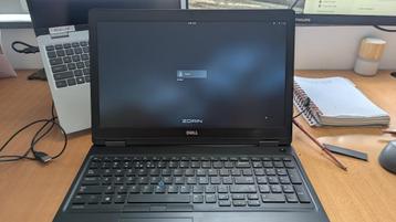 Dell Laptop 5580 I5 7de generatie 16GB en 250 + 500 GB SSD beschikbaar voor biedingen