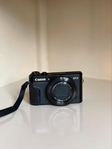 Canon Powershot G7 X mark ii + accessories beschikbaar voor biedingen