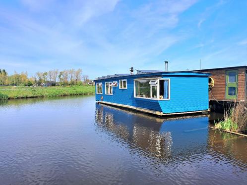 Woonboot, woonark, not so tinyhouse zonder ligplaats T.E.A.B, Huizen en Kamers, Woonboten te koop, Groningen