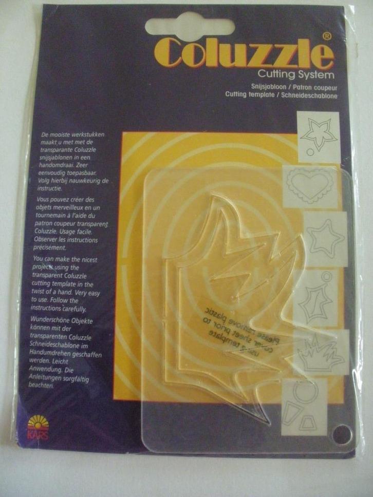 4872 COLUZZLE Snijmal, Hobby en Vrije tijd, Knutselen, Nieuw, Materiaal, Ophalen of Verzenden