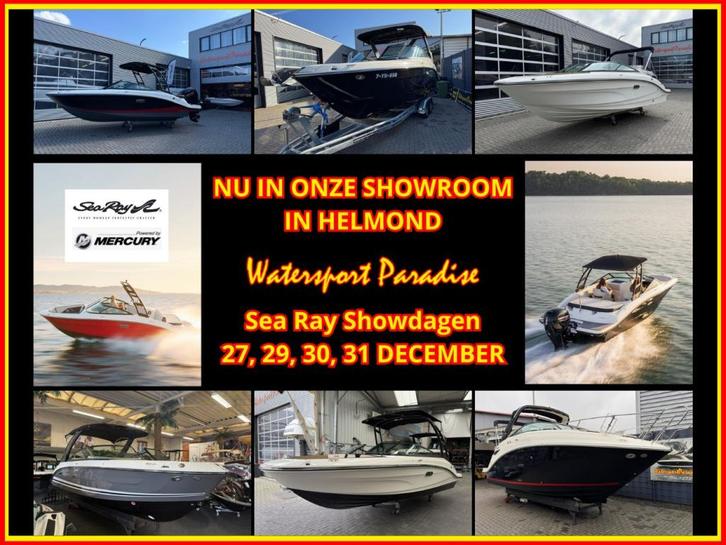 Sea Ray VERSCHILLENDE MODELLEN, Watersport en Boten, Speedboten, Nieuw, 6 meter of meer, Overige brandstoffen, Polyester