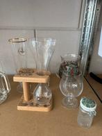 Bier glazen collectie, warsteiner, Ophalen of Verzenden, Zo goed als nieuw, Bierglas