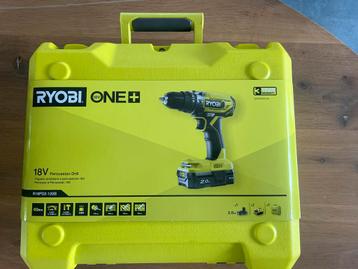Ryobi 18V Accu Boormachine + koffer-assesoires - Nieuwstaat! beschikbaar voor biedingen