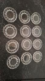 Glazen onderzetters, Huis en Inrichting, Ophalen of Verzenden, Glas of Kopje