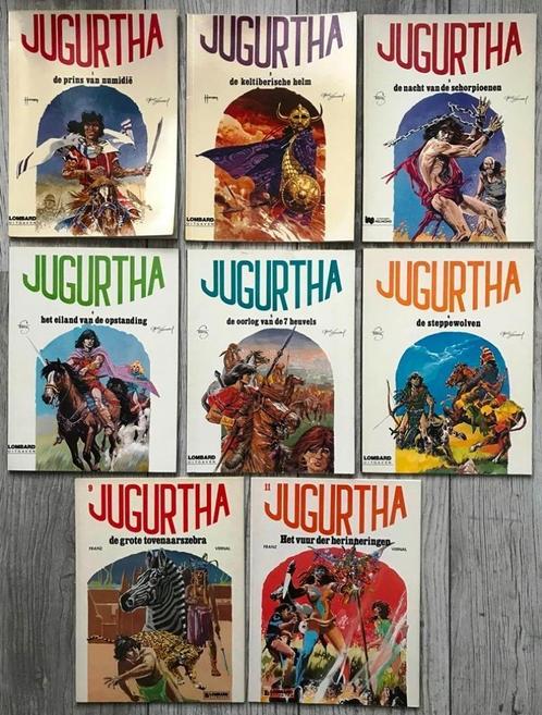 Jugurtha /Hermann - 8 albums /ongelezen-nieuwstaat /1e druk, Boeken, Stripboeken, Zo goed als nieuw, Meerdere stripboeken, Ophalen of Verzenden