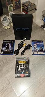 PlayStation 2 met games!, Spelcomputers en Games, Spelcomputers | Sony PlayStation 1, Ophalen, Gebruikt, Zonder controller, Met games