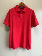 Polo Ralp Lauren rode polo met korte mouw | slim fit | XXL, Kleding | Heren, Ralph Lauren, Maat 56/58 (XL), Ophalen of Verzenden