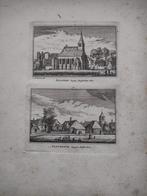 005-006 Slooten Slooterdijk Kopergravure dl 3 18e Eeuw, Ophalen of Verzenden