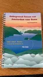 Fietsroute naar Rome Benjaminse - deel 2: Basel - Florence, Overige merken, Paul Benjaminse, Fiets- of Wandelgids, Europa