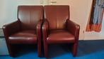 4 eetkamer stoelen te koop, Huis en Inrichting, Fauteuils, Ophalen, Gebruikt, Minder dan 75 cm, Leer